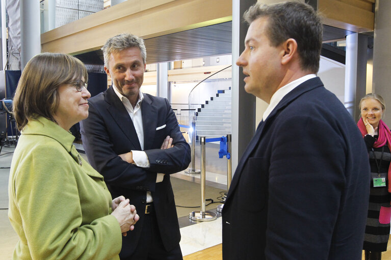 Fotografia 4: Meps from Denmark members of the Group of the Alliance of Liberals and Democrats for Europe