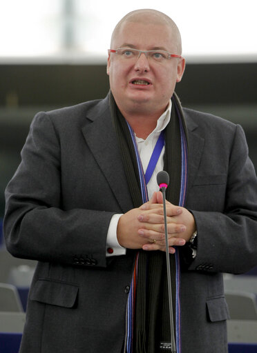 Fotografi 1: MEP in Plenary Session week 43