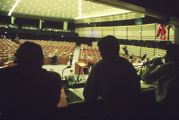 Interpretation Services, interpreters  Hemicycle