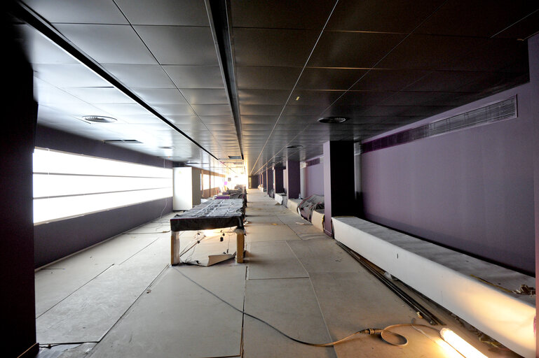 WIB Visitors center construction site