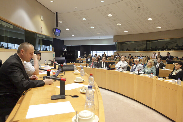 Billede 4: Polish MEPs and representatives from Polish government