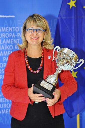 Fotogrāfija 1: Portrait of Catherine GREZE, Fair Politician of the Year