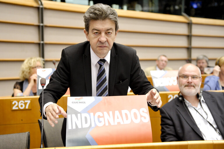 Fotografie 14: Vote during the Plenary session in Brussels - Week 25