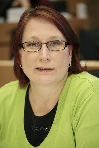 Fotagrafa 2: Riitta MYLLER MEP at the EP in Brussels.