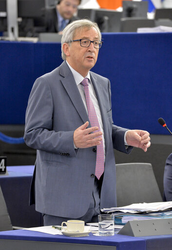 Fotografia 5: Plenary session week 51 2014 in Strasbourg - Commission work programme 2015