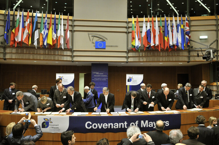 Foto 6: Covenant of Mayors 2009.