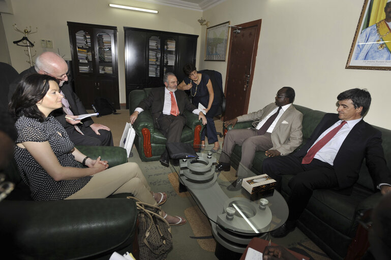 LIBE Commission members are received at the Ministry of External relations of Mali in Bamako