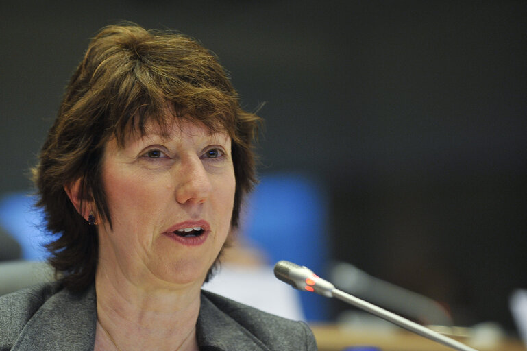 Hearing of Catherine Ashton, High Representative-designate for foreign policy. AFET- Audition de Catherine ASHTON, Haute représentante de l'Union pour les affaires étrangères et Vice-présidente désignée de la Commission.