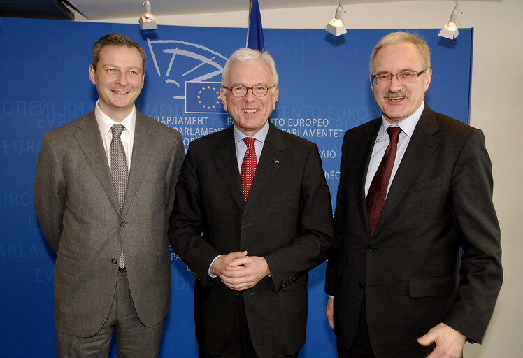 Billede 29: President du PE rencontre ministre d'État allemand, et ministre d'État français aux Affaires européennes    EP President meets with German Minister of State and France's Minister of State for European Affairs Parlementaires