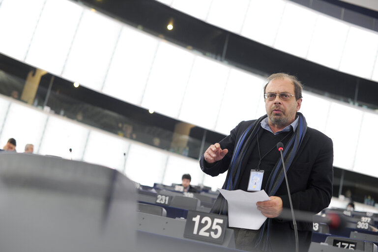 Zdjęcie 18: plenary session week 51 2014 in Strasbourg - Freedom of expression in Turkey