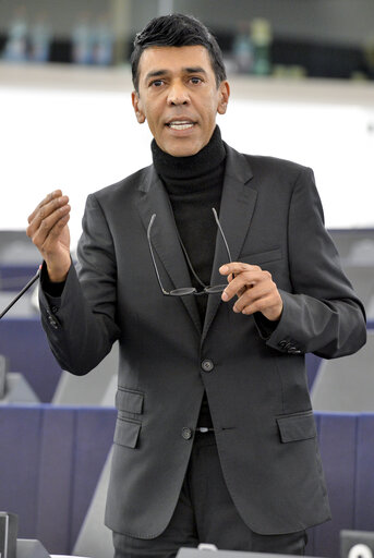 Fotografie 7: Plenary session week 51 2014 in Strasbourg - Joint debate - Budgets 2014 and 2015