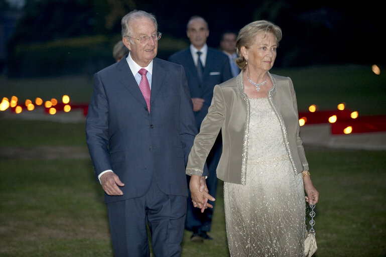 Billede 2: Opening ceremony of the Belgian Presidency of the EU hosted by His Majesty Albert II, King of Belgium Chateau de Laeken - Brussels