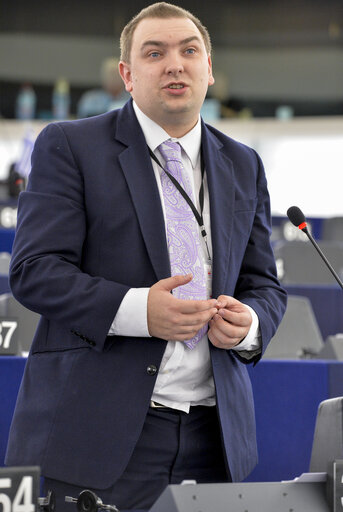 Fotografie 11: Plenary session week 51 2014 in Strasbourg - Joint debate - Budgets 2014 and 2015