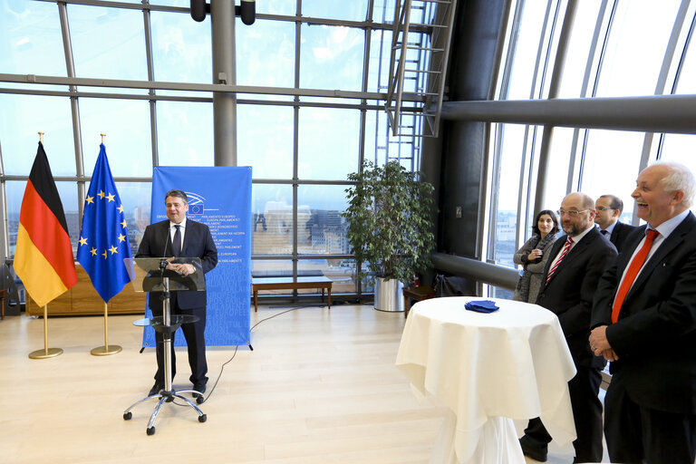 EP President meets with German MEPs and vice chancellor of Germany