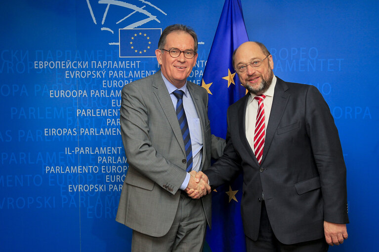Nuotrauka 2: EP President meets with MEP Alain CADEC