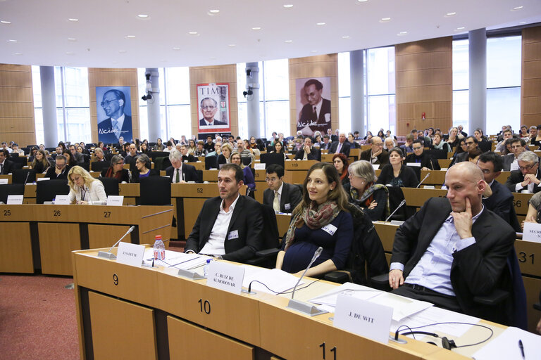 Fotó 1: STOA Annual lecture 2014 - Towards Understanding the Brain: Explained by a Nobel Prize Winner