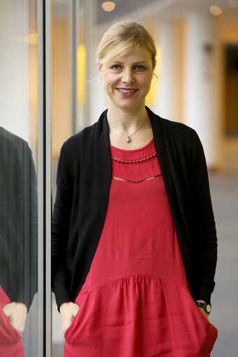 Nuotrauka 5: MEP Alessia MOSCA at the European Parliament in Brussels