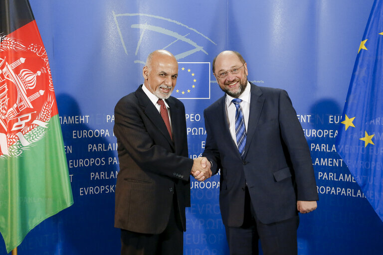 Billede 5: President Martin SCHULZ - EP President meets with Mohammad Ashraf GHANI, President of Afghanistan