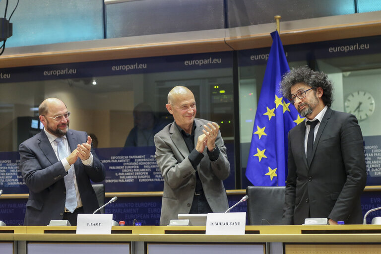 Fotogrāfija 15: Awarding of the European Book Prize