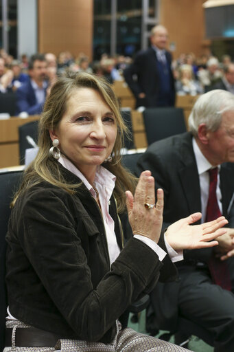 Photo 2 : Awarding of the European Book Prize