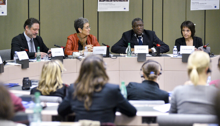 Foto 13: Seminar for journalists.  Sakharov prize for freedom of thought.