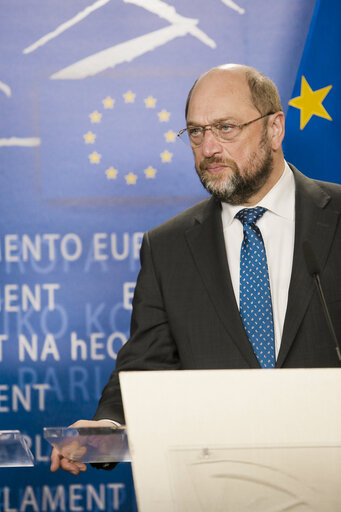 Φωτογραφία 18: Martin SCHULZ - EP President meets with Prime Minister of Bulgaria