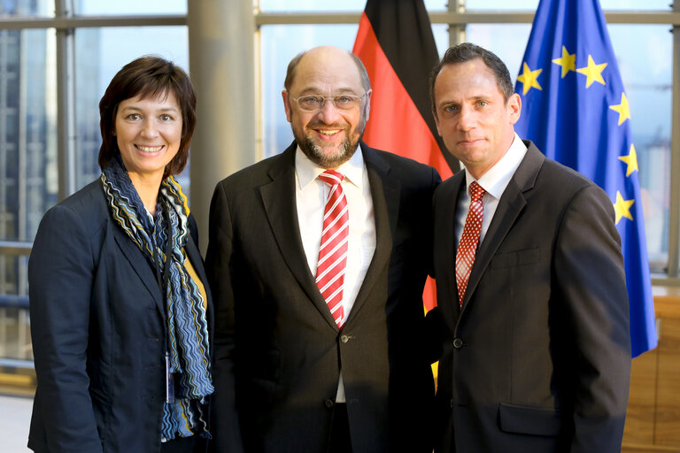 Fotografia 10: EP President meets with German MEPs and vice chancellor of Germany