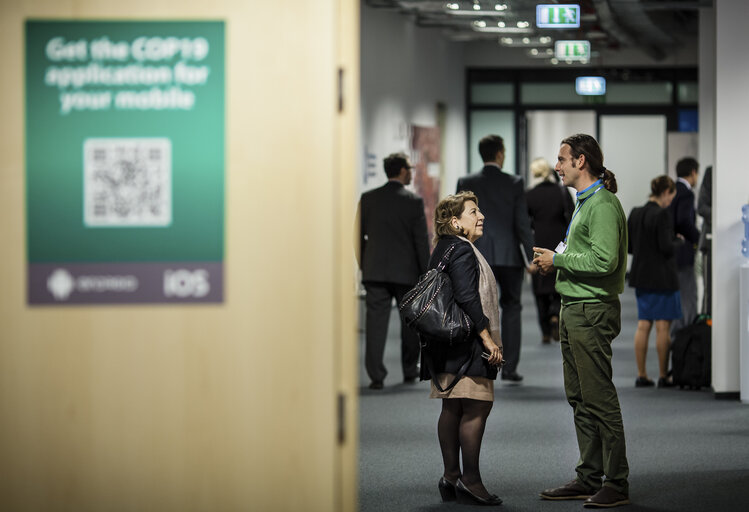 United Nations Nineteenth session of the Conference of the Parties (Cop 19) on climate change in Warsaw, Poland.