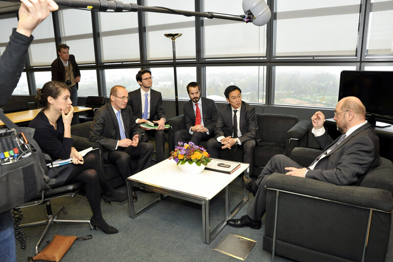 Suriet 2: EP President meets MEPS