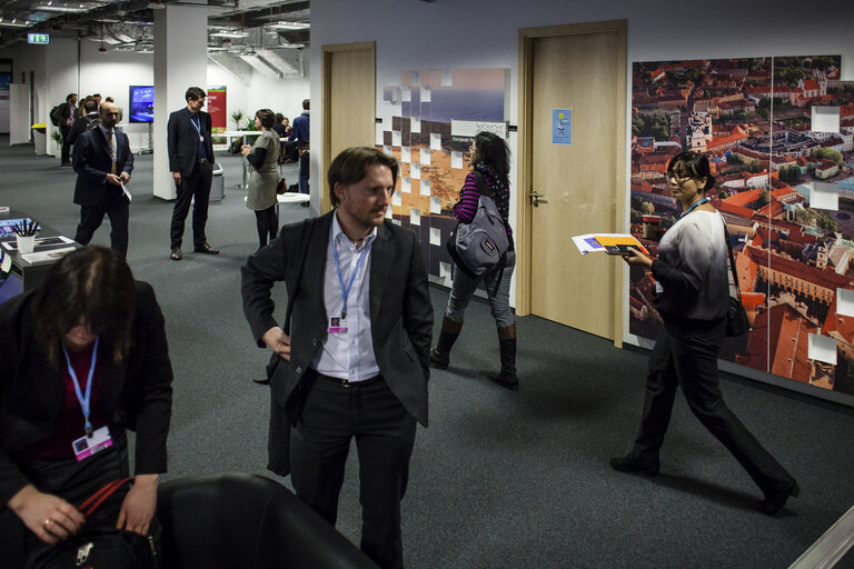 EU Pavilion lobby - COP19 Conference