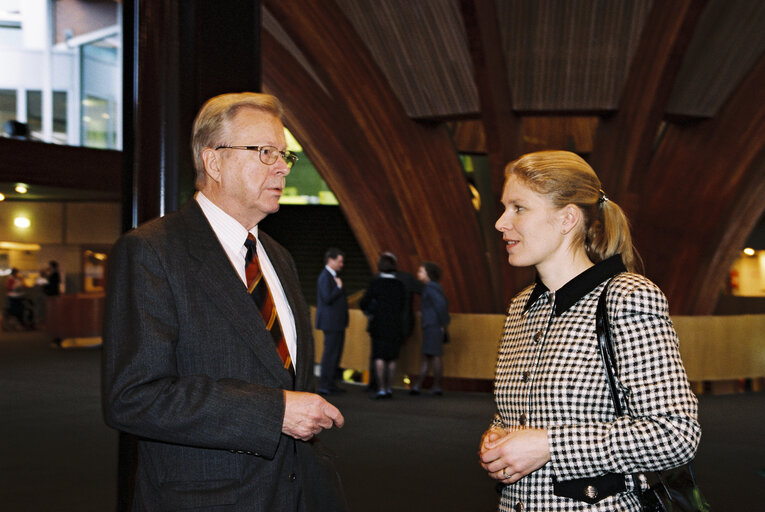 Foto 6: Portrait of MEP Marjo Tuulevi MATIKAINEN-KALLSTROM in Strasbourg