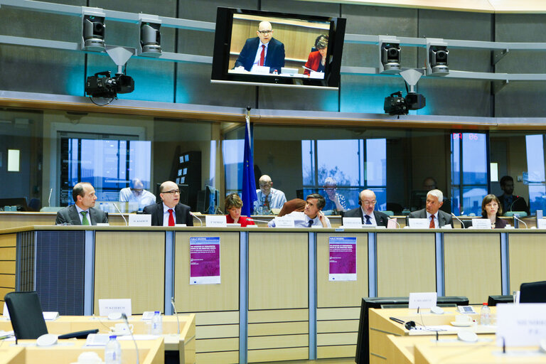 Fotografi 6: LIBE hearing on  The situation of Fundamental Rights in the EU how to strengthen fundamental rights, democracy and the rule of law in the EU