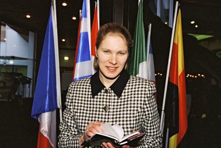 Foto 7: Portrait of MEP Marjo Tuulevi MATIKAINEN-KALLSTROM in Strasbourg