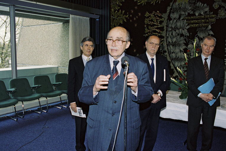 Meeting of the Paneuropean Union in Strasbourg