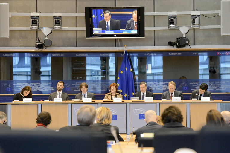Valokuva 11: ECON - Monetary dialogue with the President of the european Central Bank