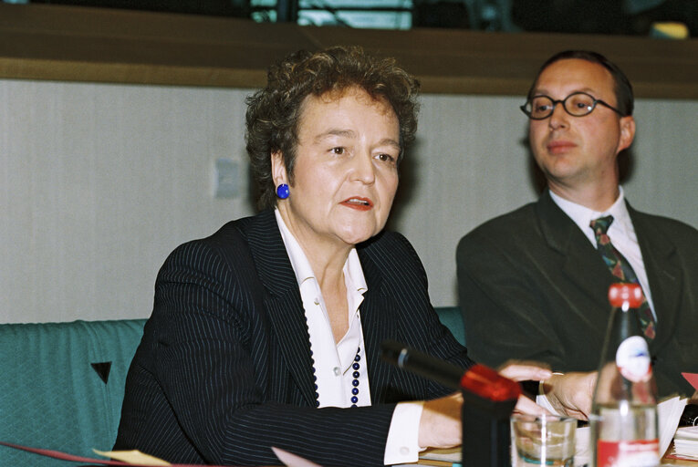 Fotografia 14: Committee on Civil Liberties and Internal Affairs - Discussion with German Ministers for Home Affairs and for Justice