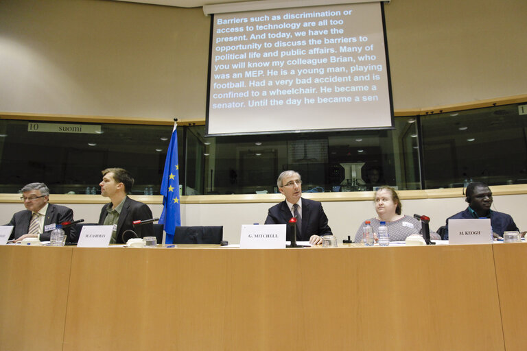 Fotografie 10: Political participation of persons with disabilities in developing countries