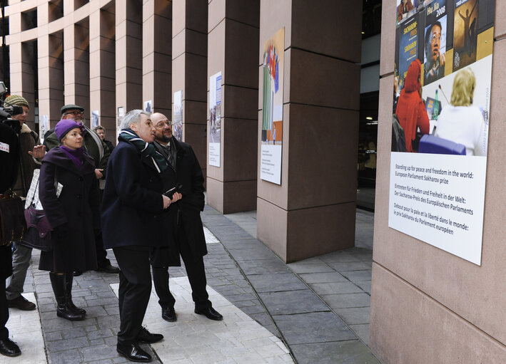 Fotografie 14: Out of the Abyss : how Europeans built Peace together  A nobel prize recognising 60 years making peace in our continent  EP President Martin SCHULZ