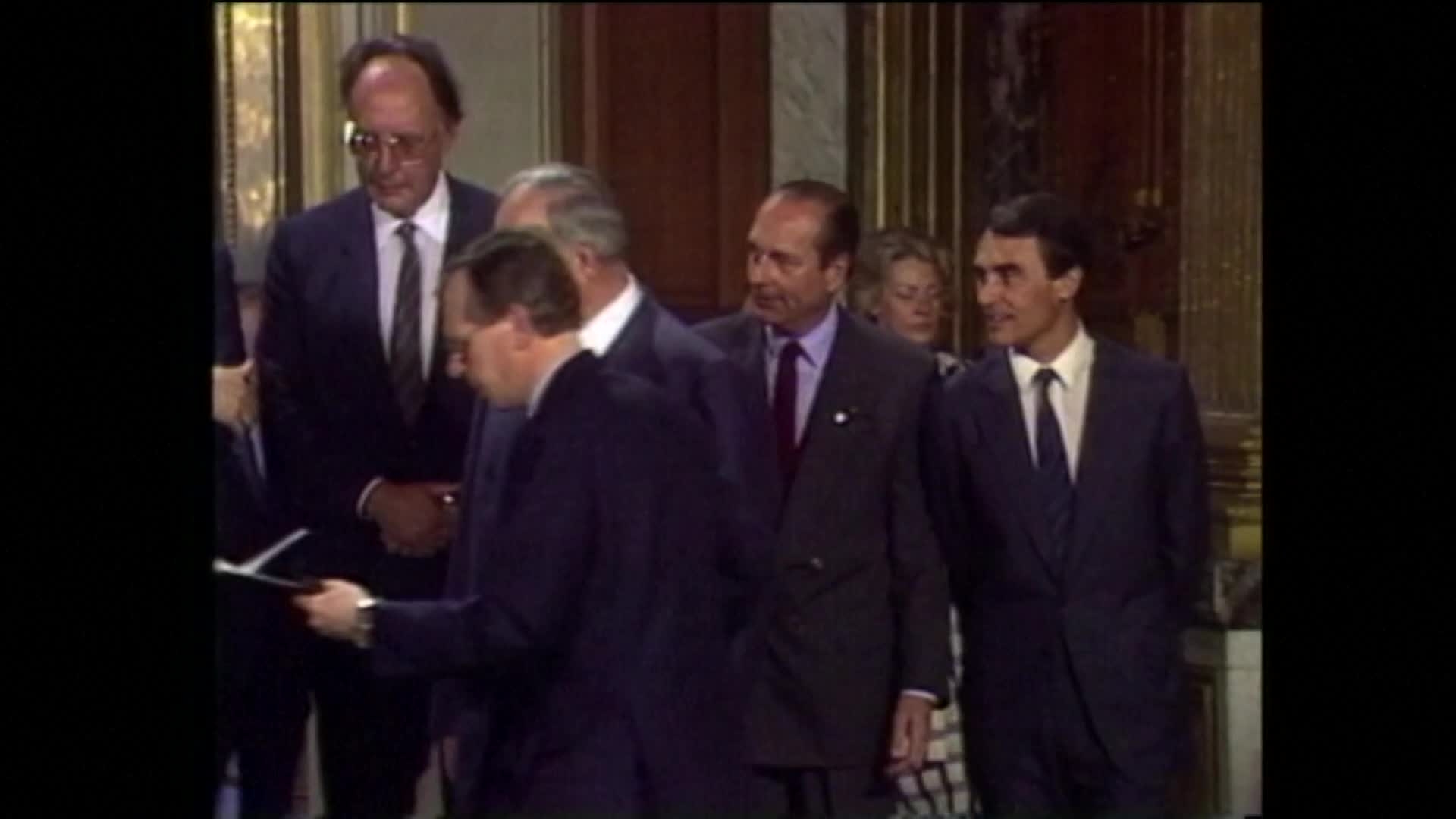 Memoclip: Jacques CHIRAC and the European Institutions