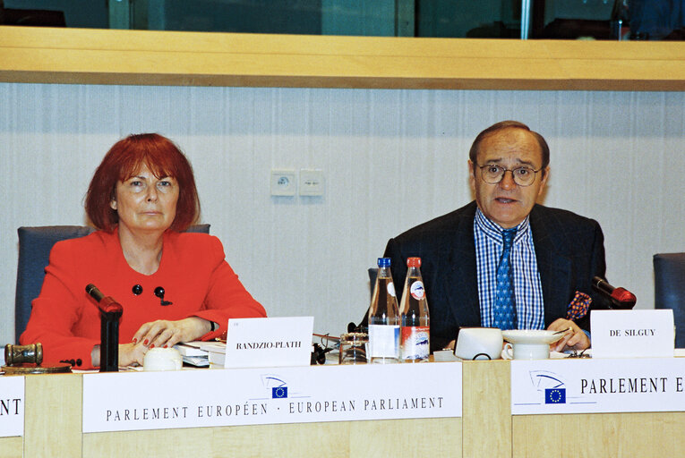 Fotografia 12: Meeting of the subcommittee on Monetary Affairs in Brussels