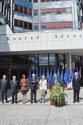 Φωτογραφία 5: Inauguration of the Konrad Adenauer KAD building in Luxembourg