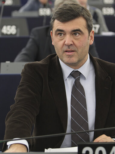 Nuotrauka 4: MEP Ricardo CORTES LASTRA attends a plenary session in Strasbourg - Week 50 2012