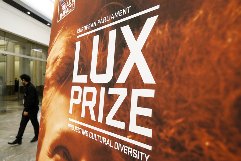 Zdjęcie 17: Screenings of the films competing for the Lux Prize 2013, at the BOZAR cinema in Brussels.