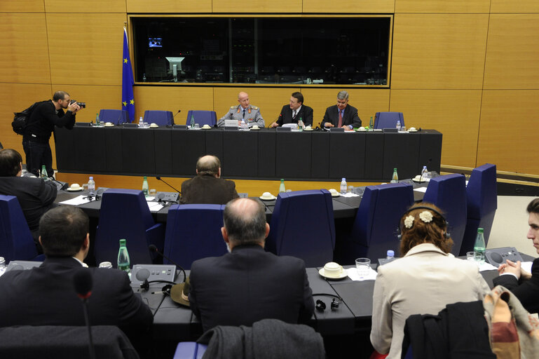 Photo 5: Eurocorps - 50 yeras after the Elysee  Major general Walter SPINDLER and   Paul RUBIG