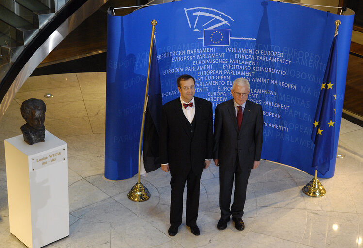 Fotografija 8: EP President meets with the President of the Republic of Estonia.