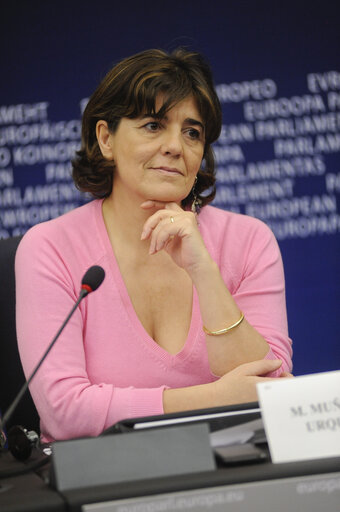 Fotografi 5: Press Conference - Spanish miners on strike