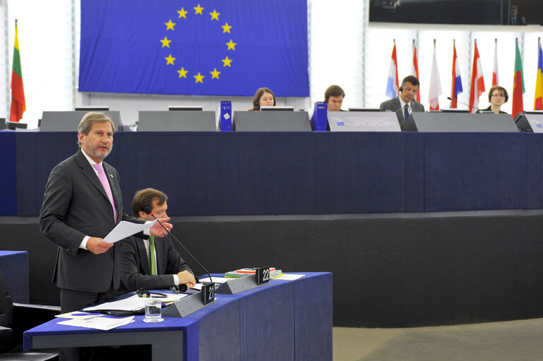 Plenary Session in Strasbourg - Week 21 - 2012