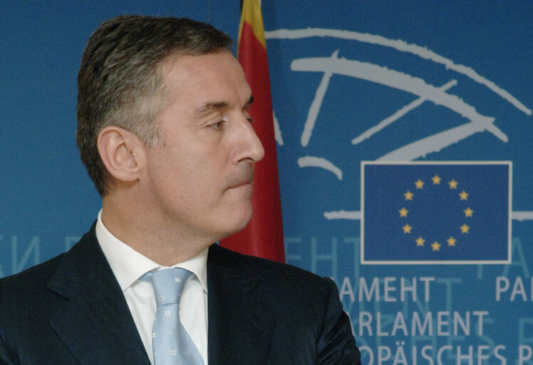 Billede 6: Press conference following the EP President's meeting with the Prime Minister of the Republic of Montenegro.