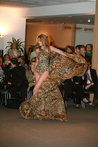 Fashion show at the EP in Brussels