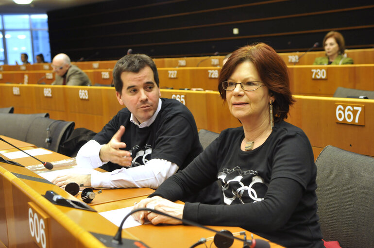 Fotografie 9: Extraordinary plenary session of the EP in Brussels, on the situation in Tibet.